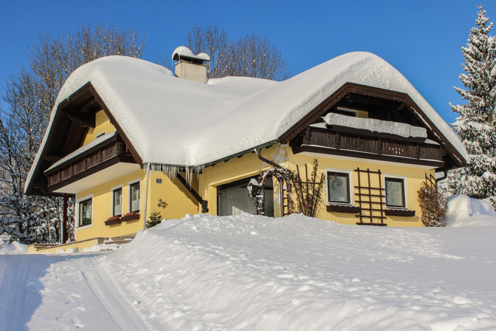 Unsere Ferienwohnung im Winter