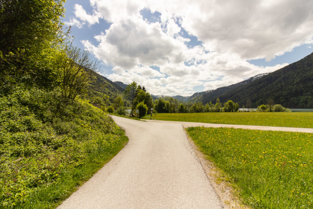 Start des Rundweges um den Hintersee